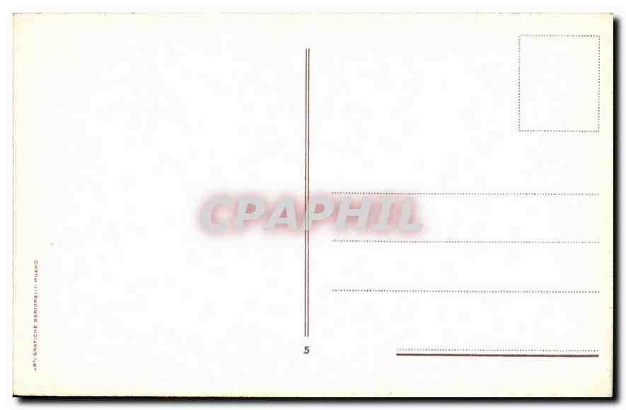 CPA Ambrosiana bart Soardi detto il Bramantino  — Rückseite