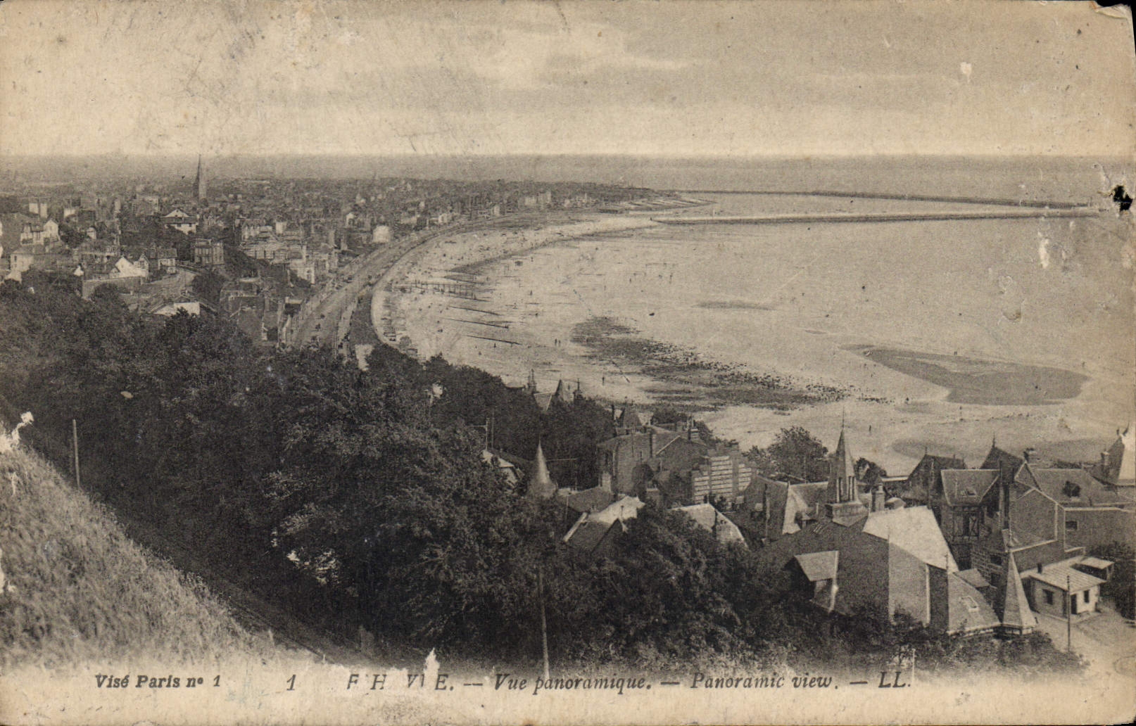 CPA Vue panoramique  Le Havre