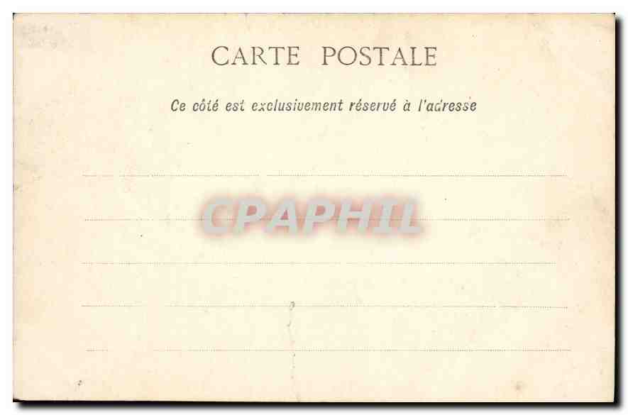 CPA Depot de traverse metalliques  Septembre 1904 — Back