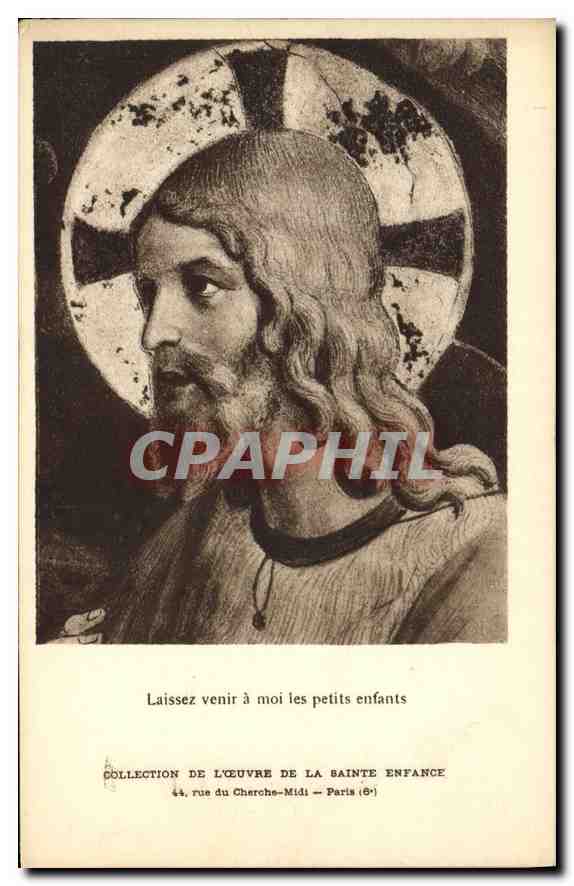CPA Laissez venir a moi les petits enfants Collection de L'ouvre de la Sainte Enfance 