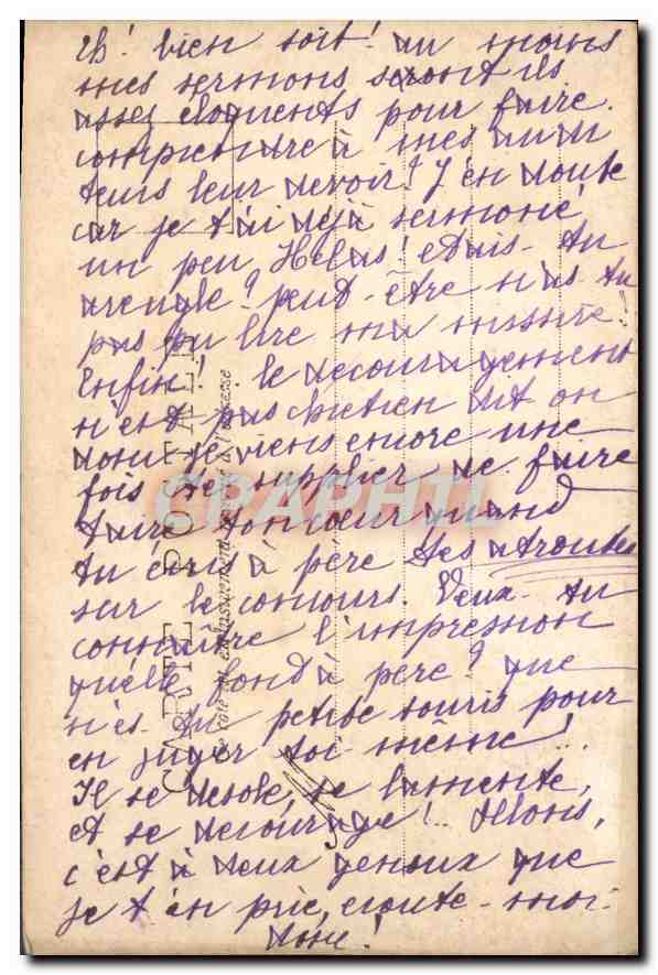 CPA Bonnes Soeurs Religieuse Femme — Rückseite