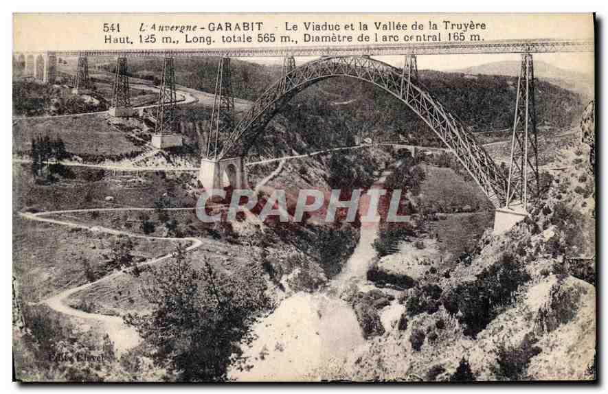 L'Annergne-GARABIT — Le Viaduc et la Vallée de la Truyère — Graphil