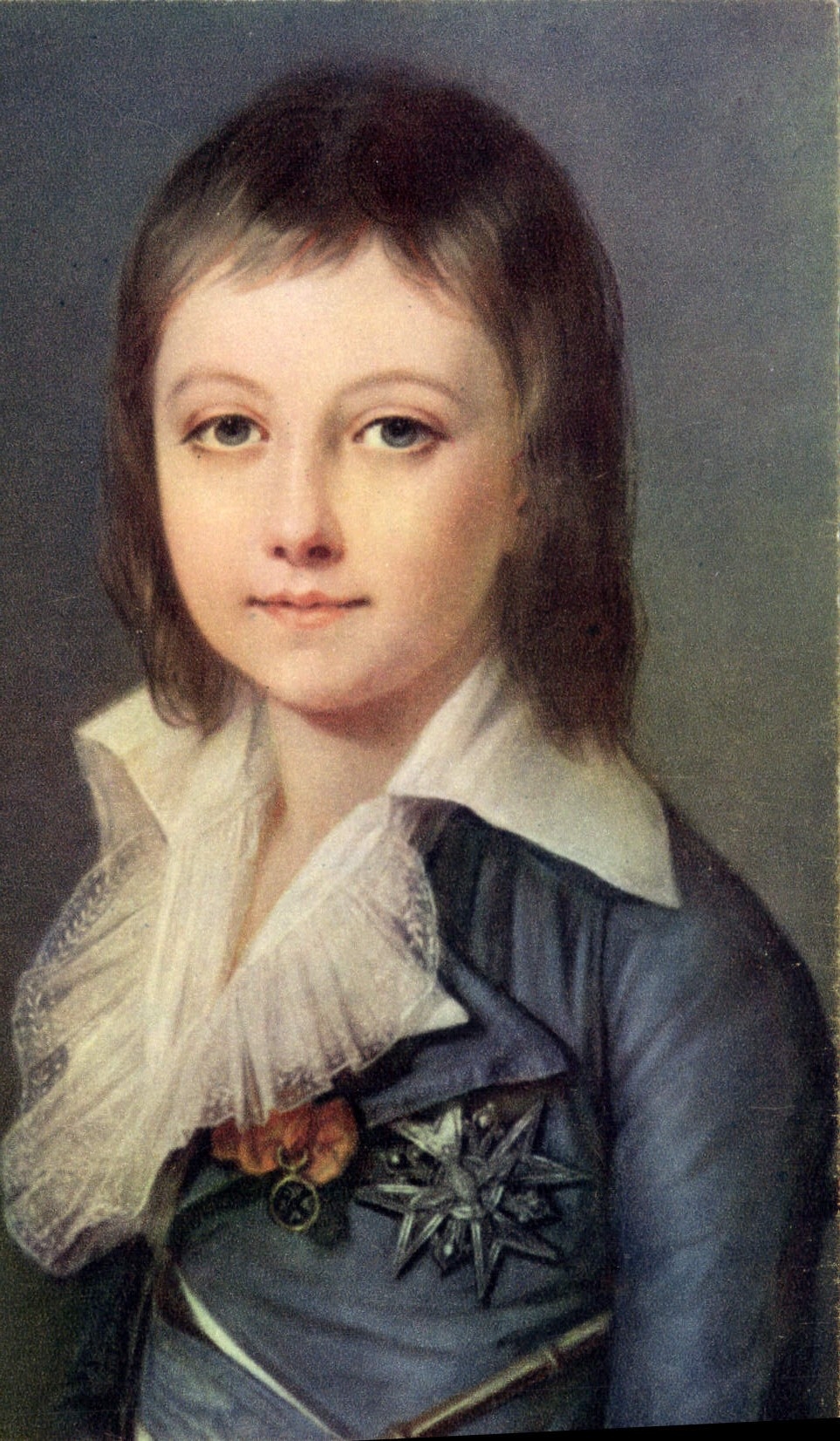 CPA Pastel Attribute a Kucharski detail Musee de Versailles Trianon 