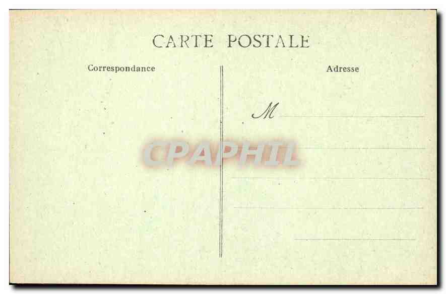 CPA Musee de Tours Arintas et Silvia Boucher  — Rückseite