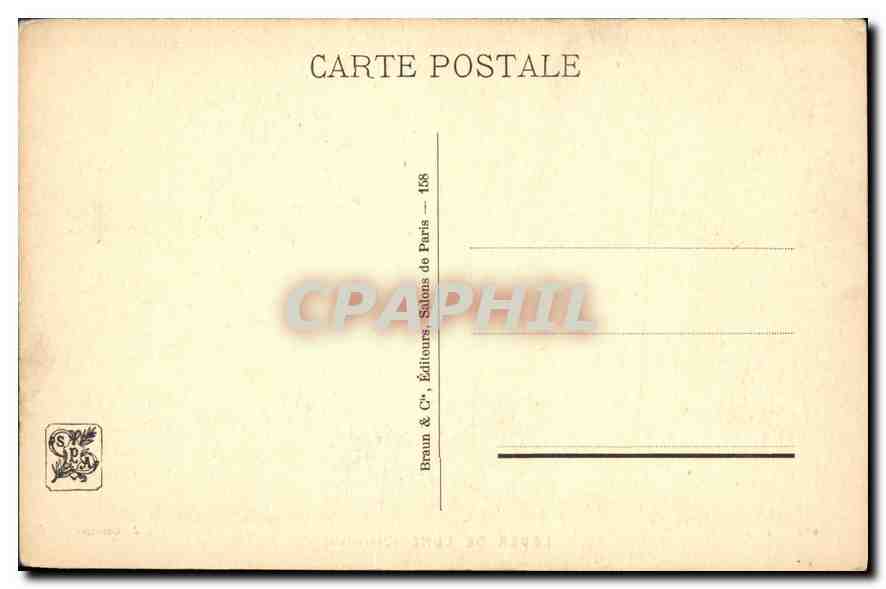 CPA Lever de Lune Charellais  — Verso
