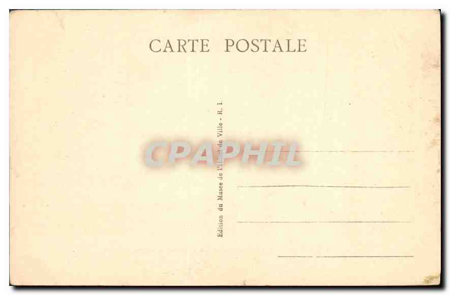 CPA Frouvre Les Ames errantes du V Cercle de l'Ender du Dante  — Rückseite