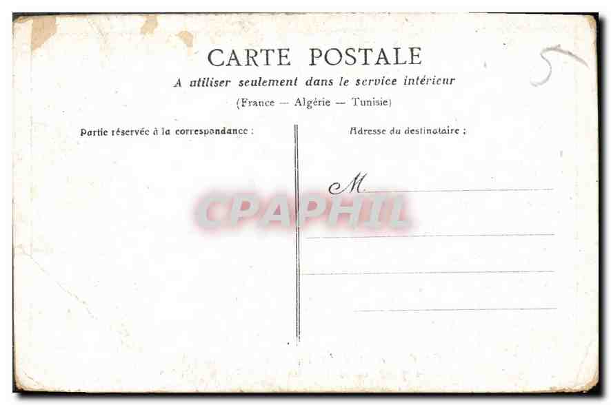 CPA Ce double et doux baiser d'une filette sage Enfant — Verso