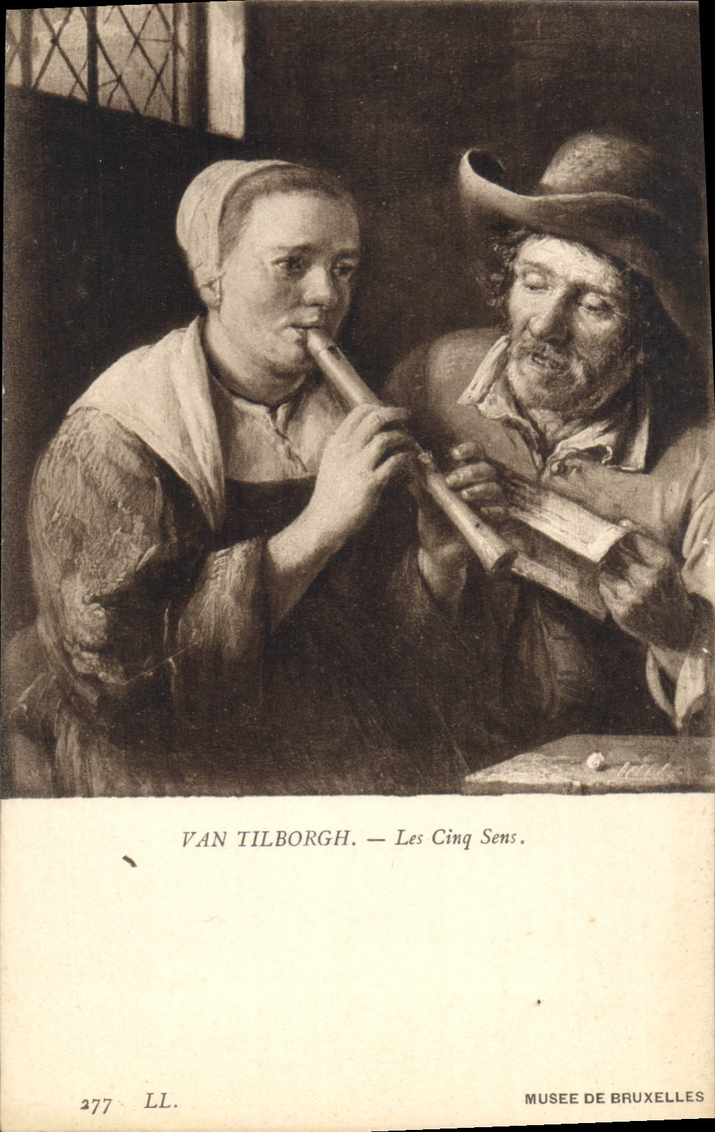 Van Tilborgh — Les Cinq Sens — Musée de Bruxelles