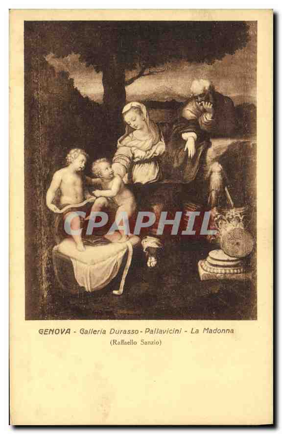 Genova - Galleria Durasso - Paltavicini - La Madonnina (Raffaello Sanzio)