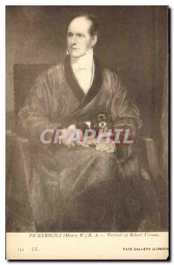 Portrait de Robert Vernon — Tate Gallery, Londres — Pickersgill (Henry W.) R.A.
