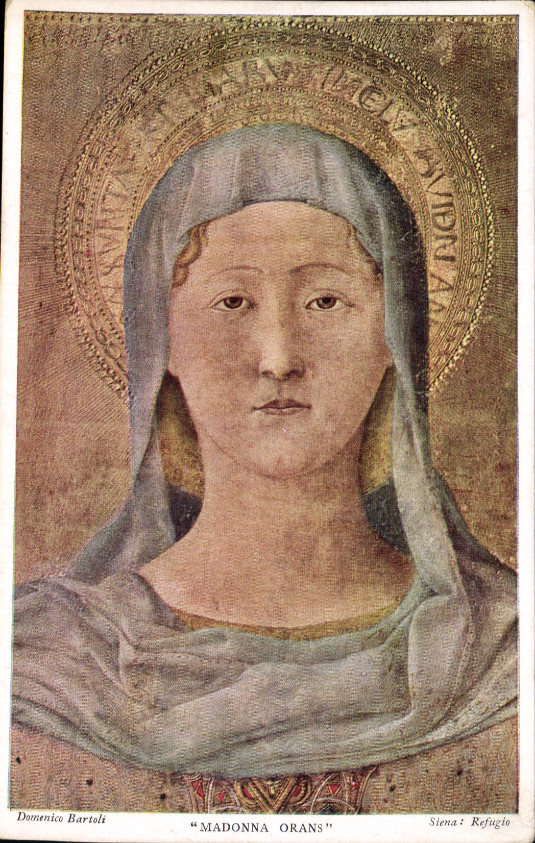 CPA Madonna Orans 