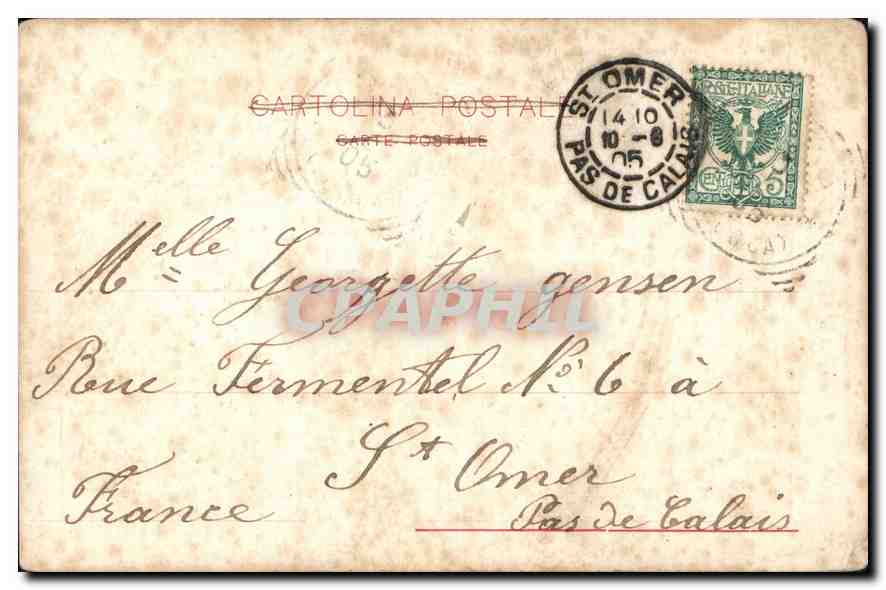 CPA Maria Santissima di Montenero  — Verso