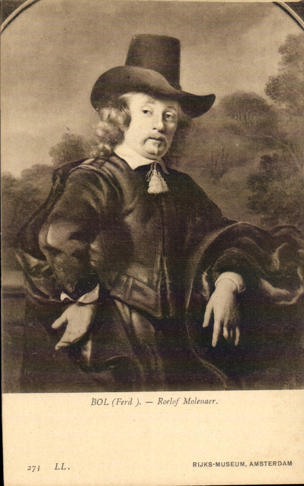 Portrait de Roelof Molenauer — Rijksmuseum, Amsterdam — série 273 LL