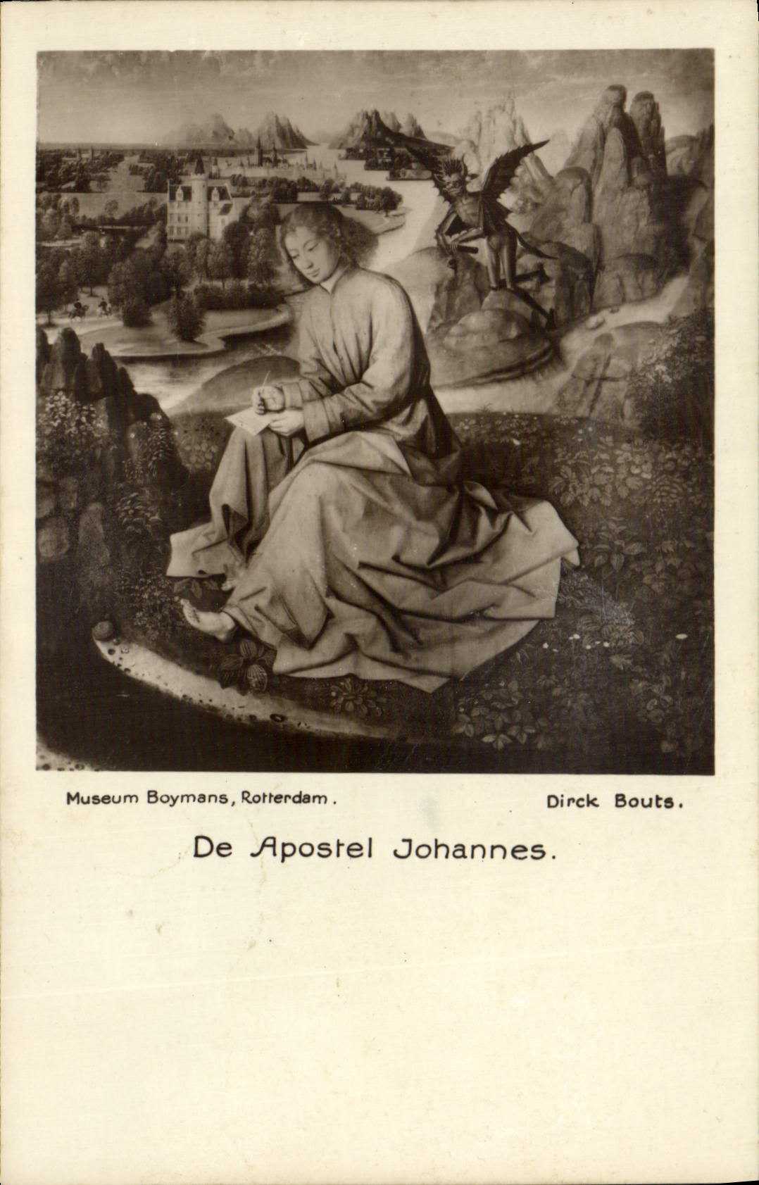 CPA Museum Boymans Rotterdam De Apostel Johannes 