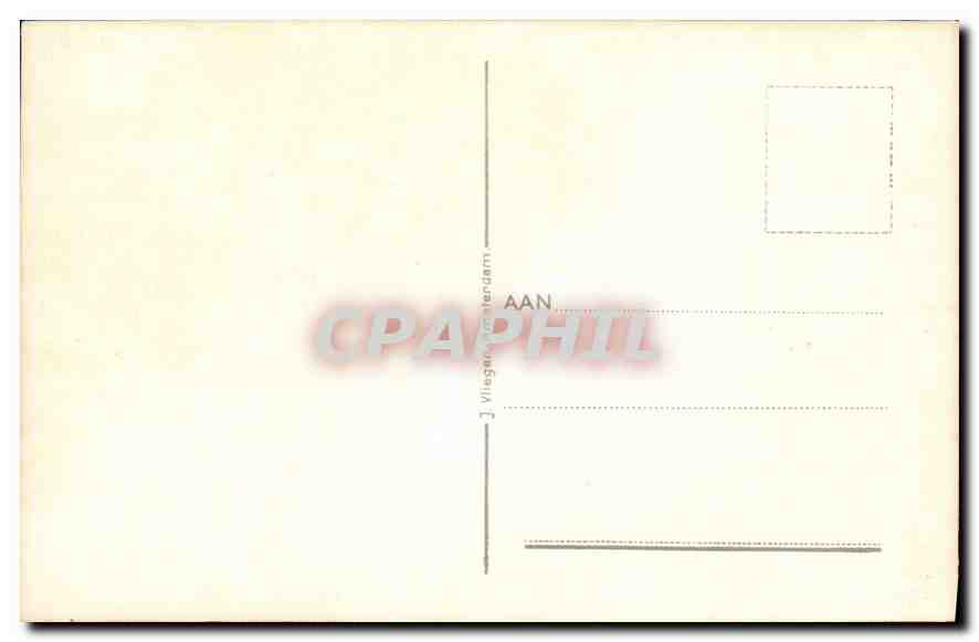 CPA Museum Boymans Rotterdam De Apostel Johannes  — Verso