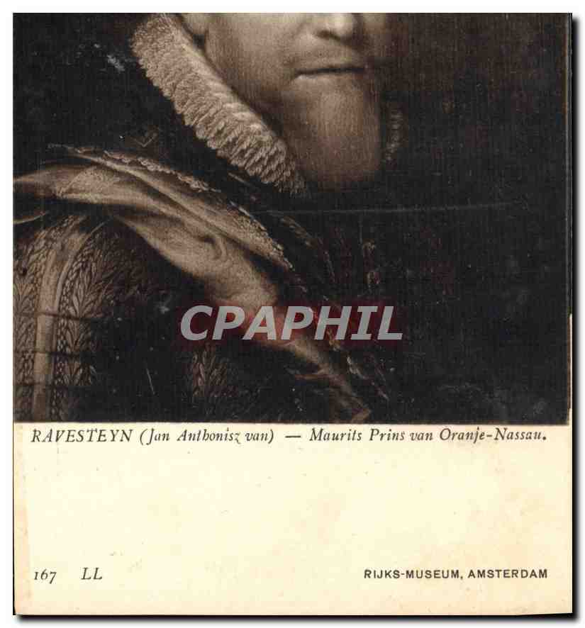 CPA Rijks Museum Amsterdam Ravesteyn Jan Anthonisz van Maurits Prins van Oranje Nassau 