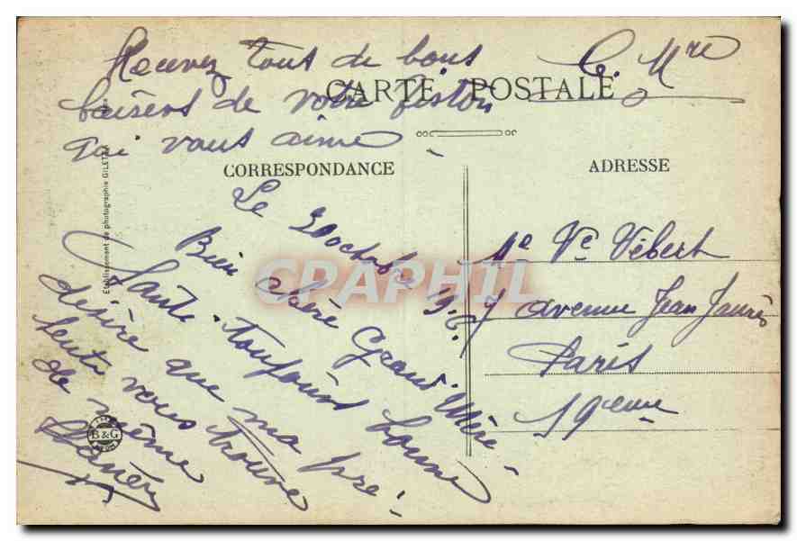 CPA Cote d'Azur Les Mouettes au lever du soleil  — Verso