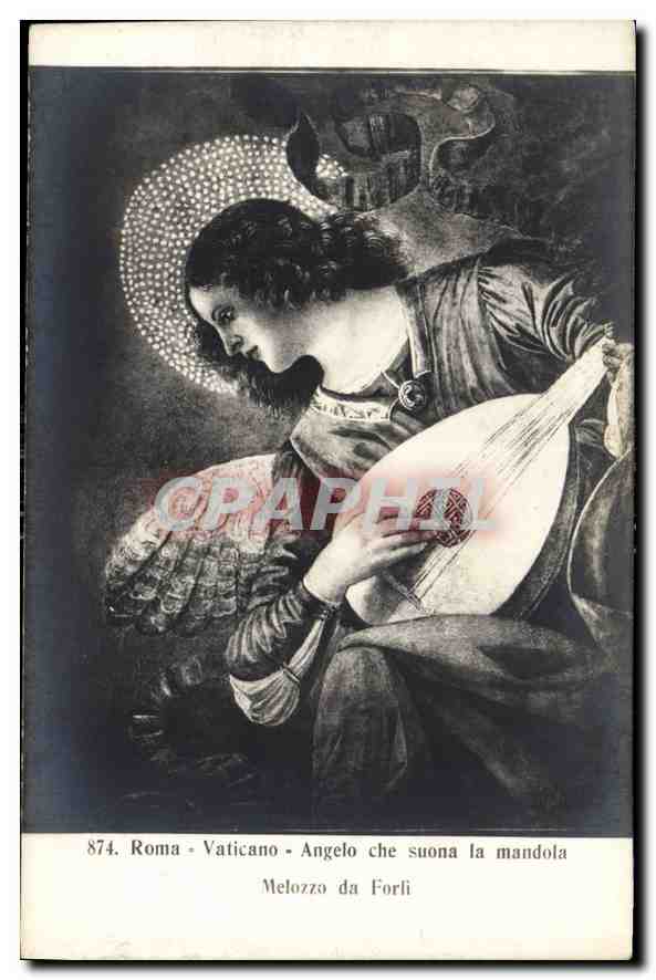Roma - Vaticano - Angelo che suona la mandola - Melozzo da Forlì