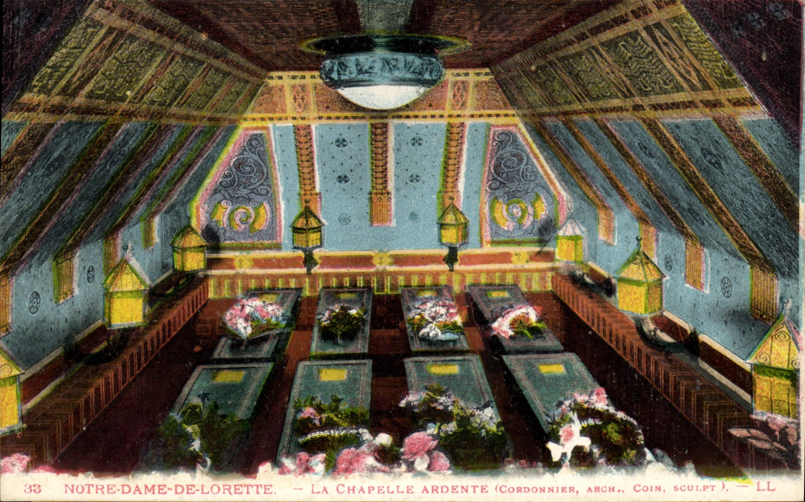 CPA Notre Dame de Lorette La Chapelle Ardente 