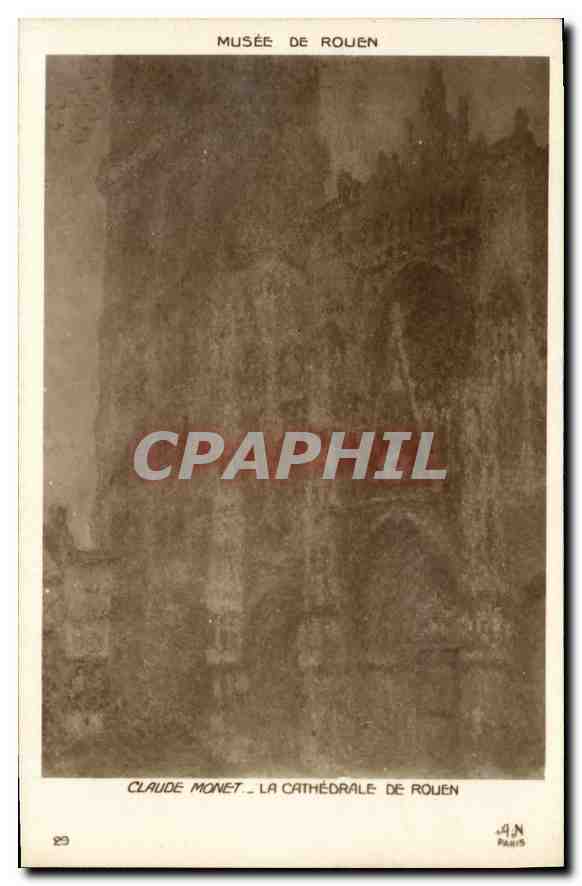 CPA Musee de Rouen Claude Monet La Cathedrale de Rouen 