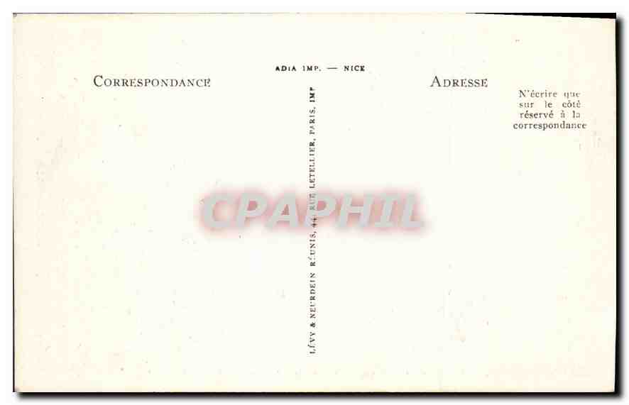 CPA Iles de Lerins Ile Sainte Marguerite Le Fort  — Verso