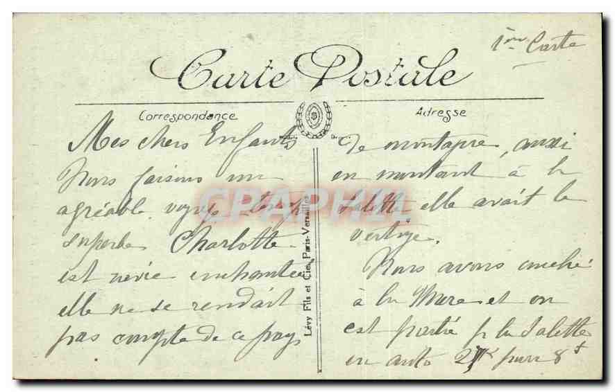CPA Le Dauphine Ligne de la Mure Viaduc de la Rivoire  — Rückseite