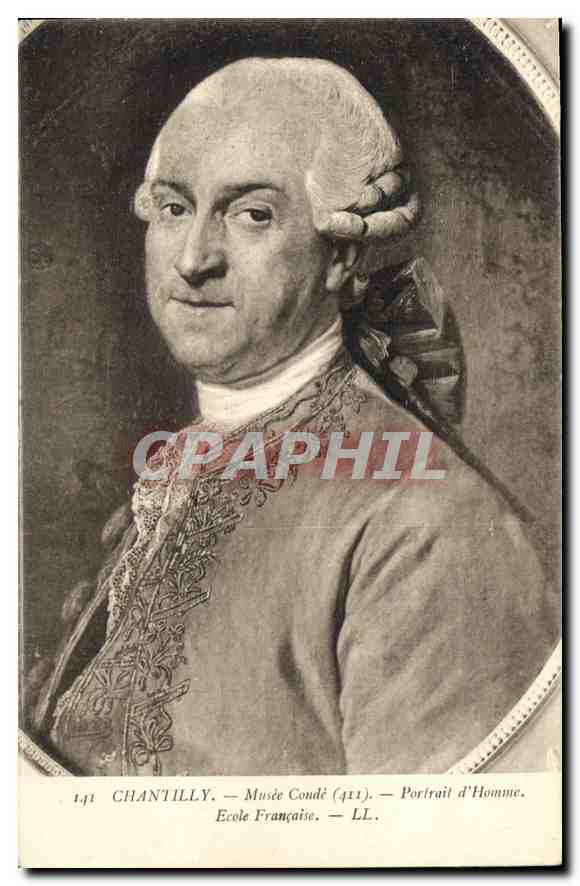 Portrait d'Homme — École Française — Musée Condé (411) — Chantilly