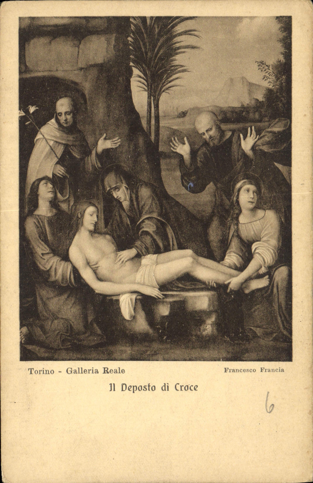 Il Deposito di Croce — Francesco Francia — Torino - Galleria Reale