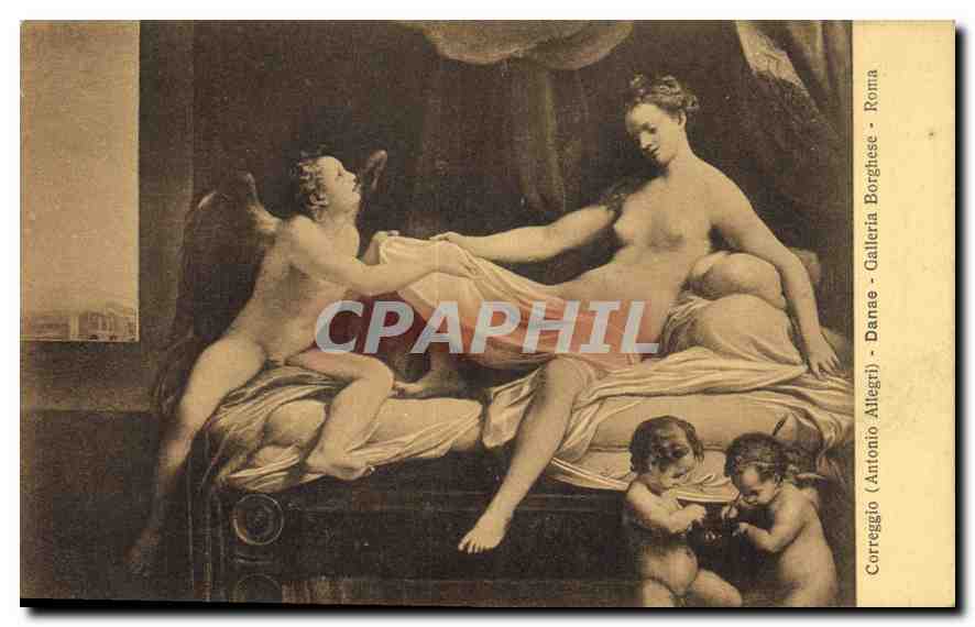 Danae — Correggio — Galerie Borghese, Rom — Antonio Allegri
