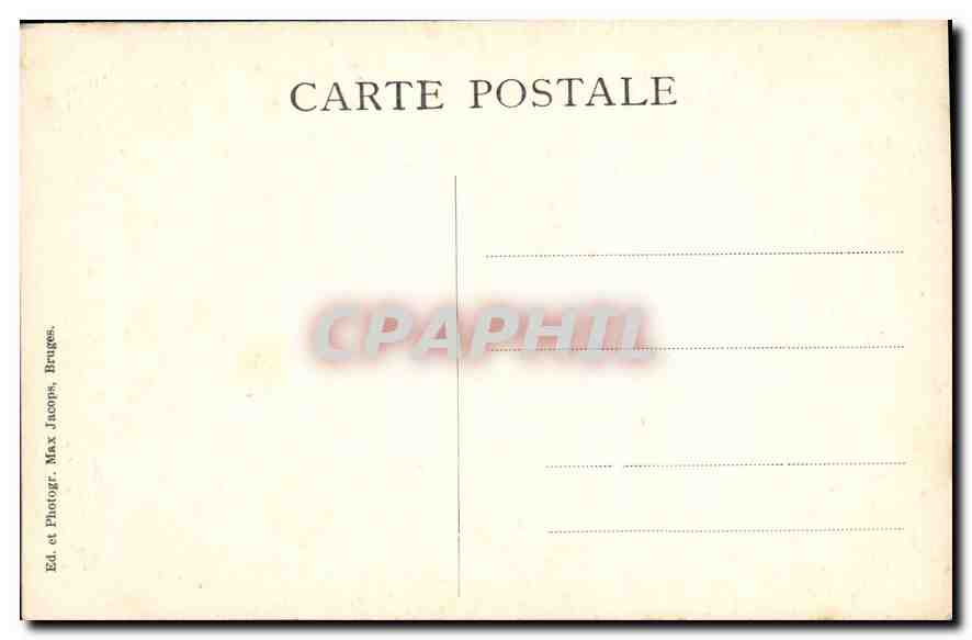 CPA Maitre inconnu de la fin du XVI eme eiscle Le Christ en croix Bruges Musee de la Noble Confrerie — Verso