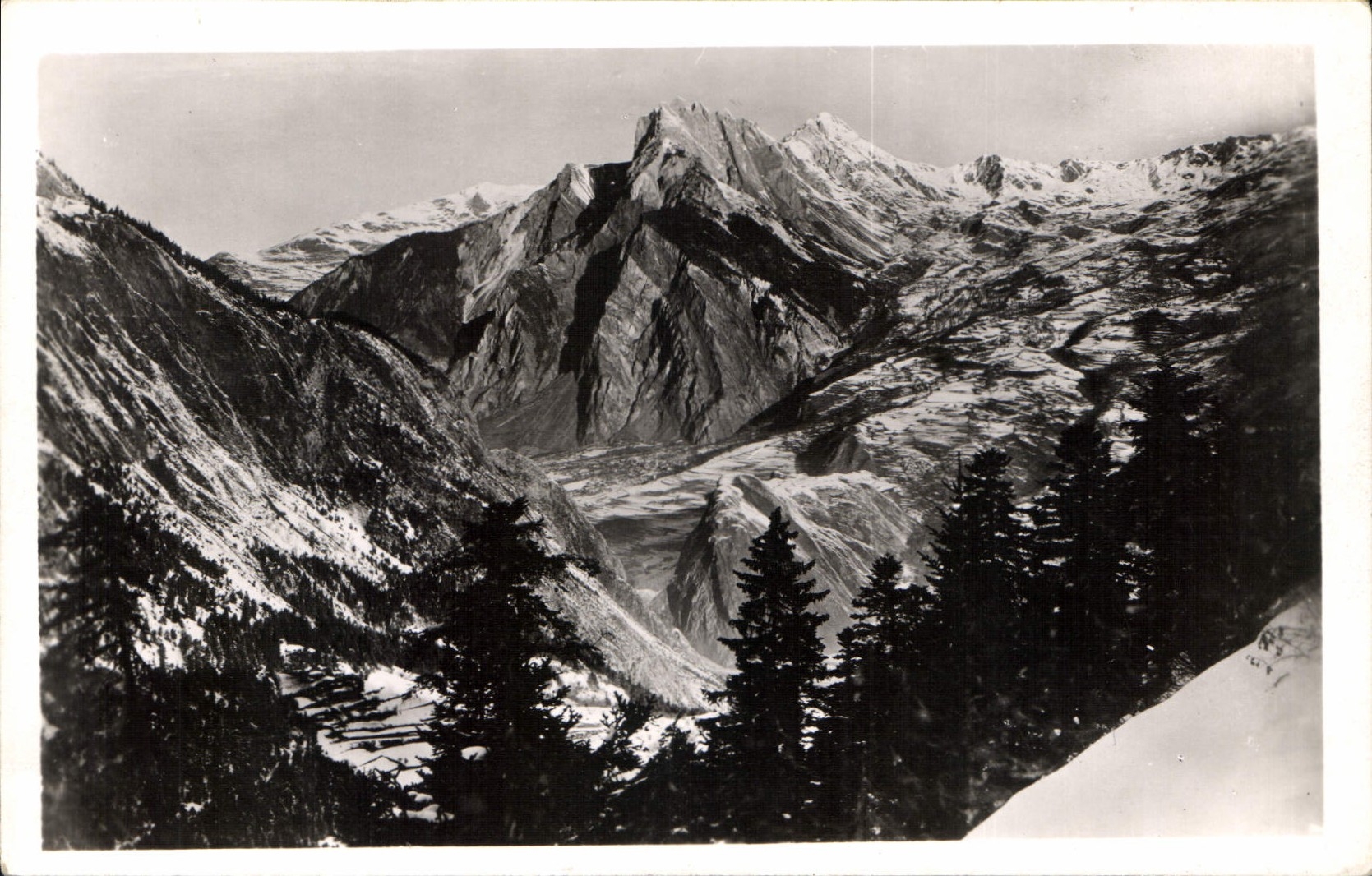 CPA Valloire Roc de Beaune Perron des Encombres 