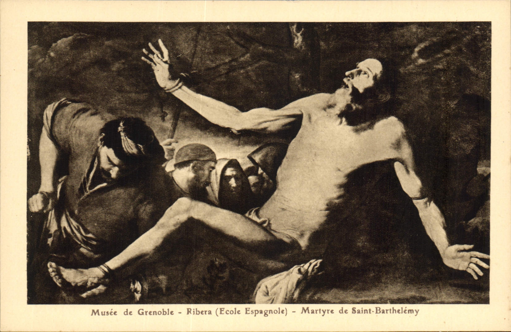 Musée de Grenoble - Ribera (École Espagnole) - Martyre de Saint-Barthélémy