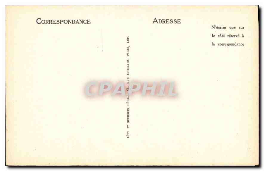 CPA Musee de la Maison Carree  — Verso