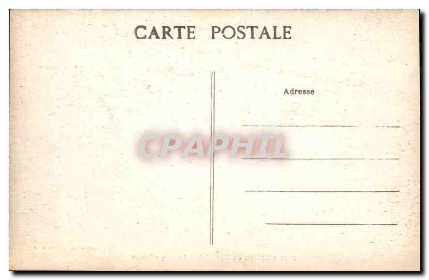 CPA Chateau de Keriolet La Salle a Manger  — Rückseite