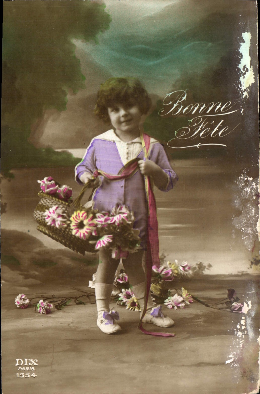 CPA Bonne Fete Enfant