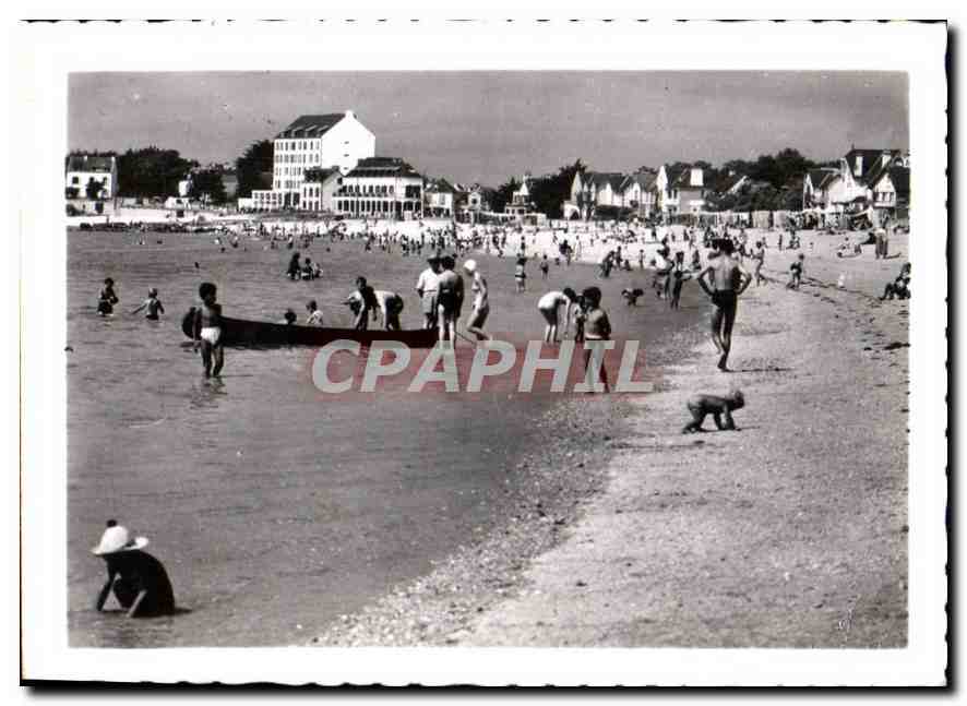 CPM Carnac Plage Morbihan La grande plage orientee au midi 