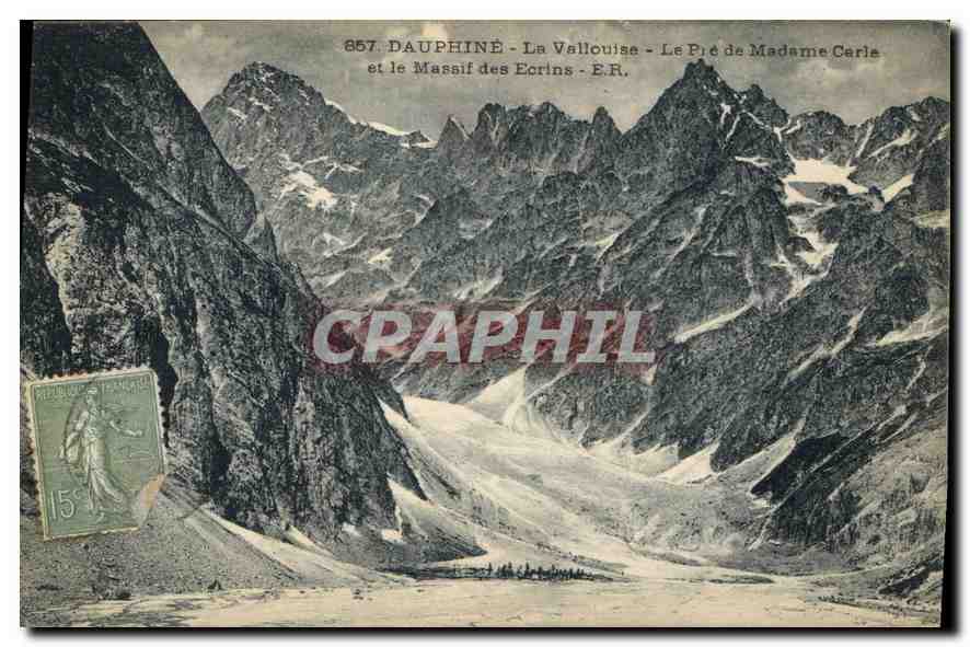 Dauphiné - La Vallouise - Le Pré de Madame Carle et le Massif des Écrins - E.R.