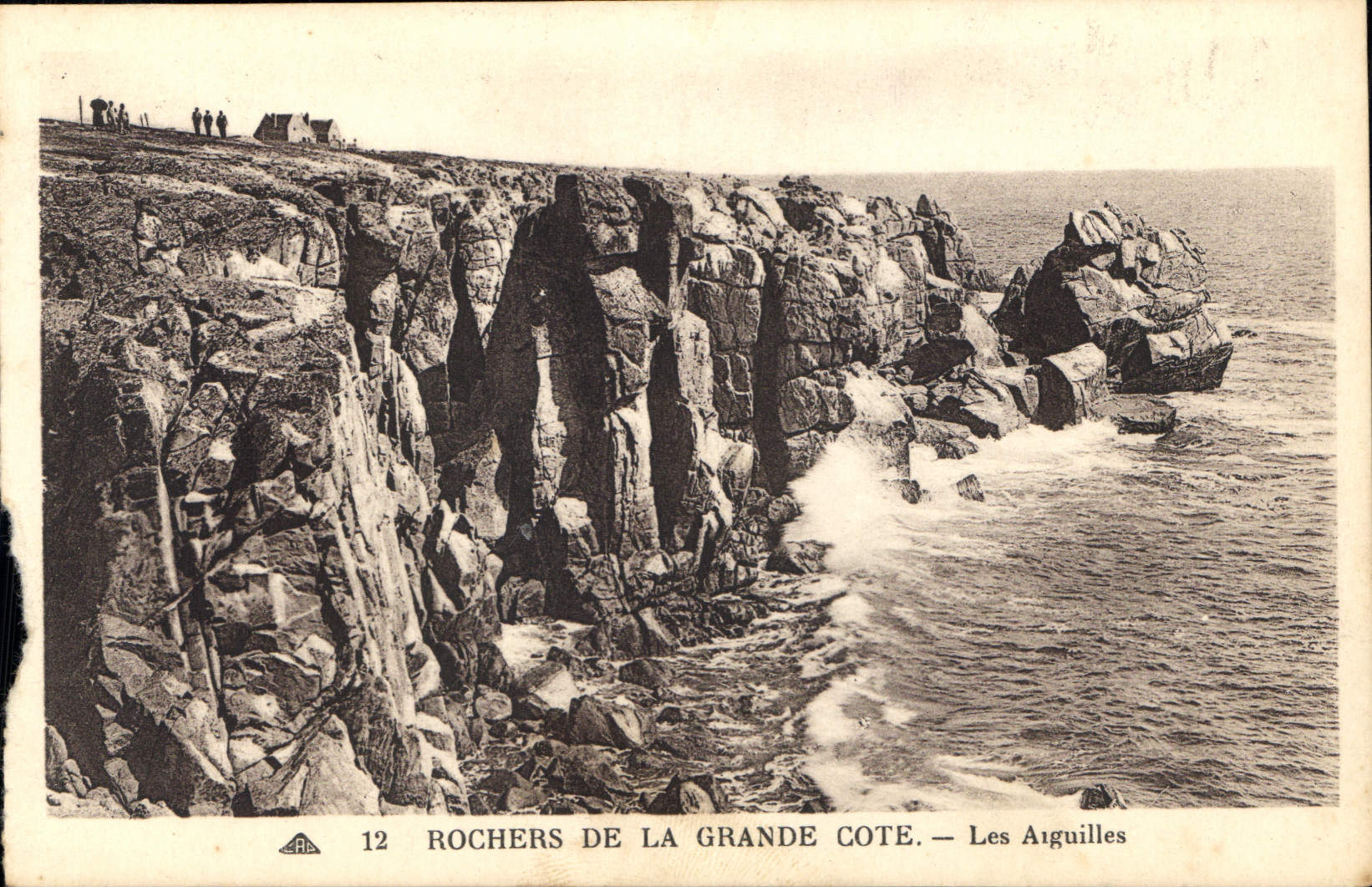 Rochers de la Grande Côte — Les Aiguilles — Éditeur CPAPHIL