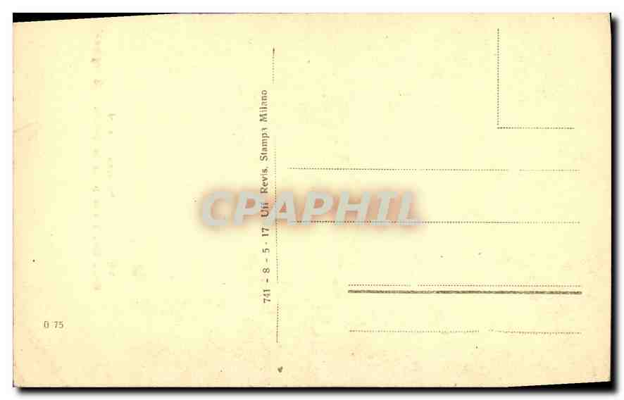 CPA Vincenza Palazzo Loschi Gesu Cristo che porta la Croce  — Verso
