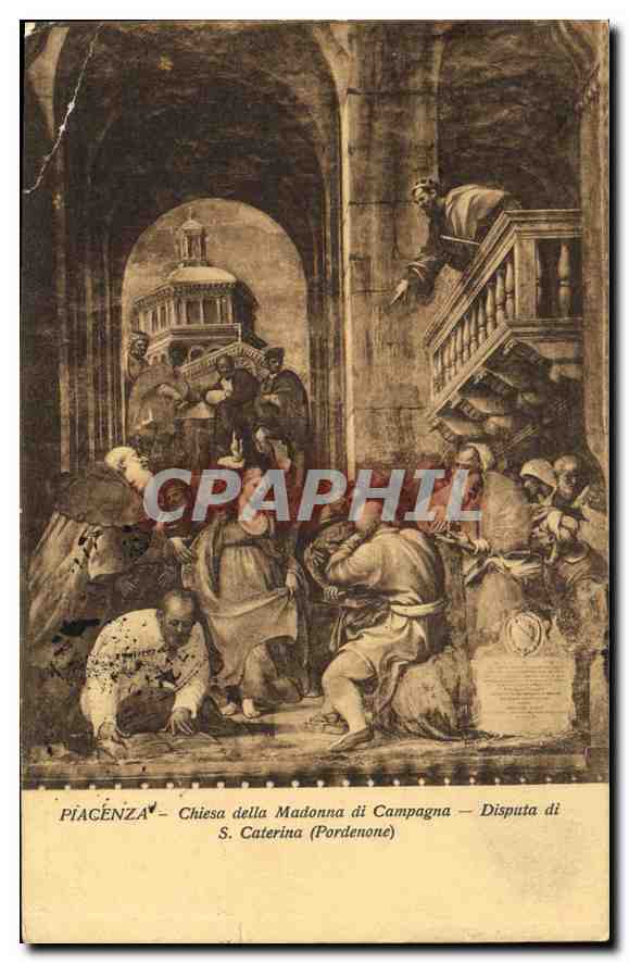 CPA Piacenza Chiessa della Madonna di Campagna 