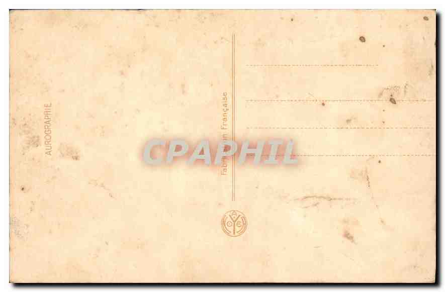 CPA Femme — Back