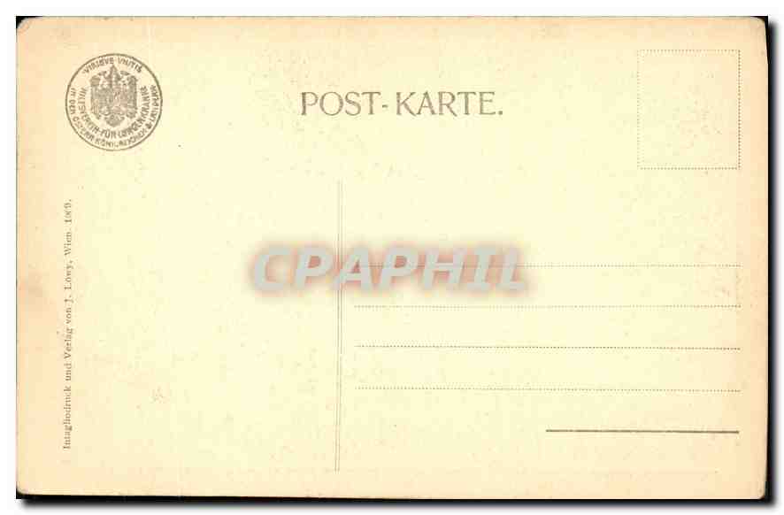 CPA Rubens Mannliches Bildnis Furstlich Liechtenatein'sche Gemilde Galerie  — Verso
