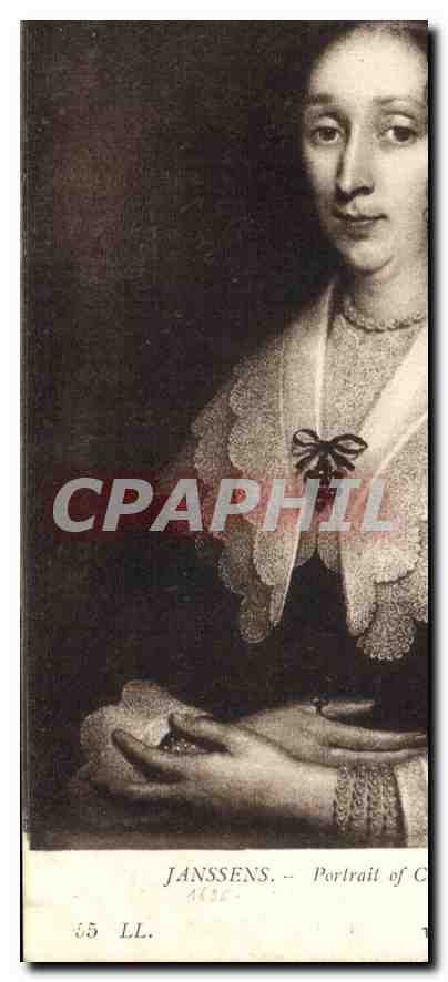 Portrait de C. Janssens — Janssens. — Portrait of C. — 4632 — 55 LL.