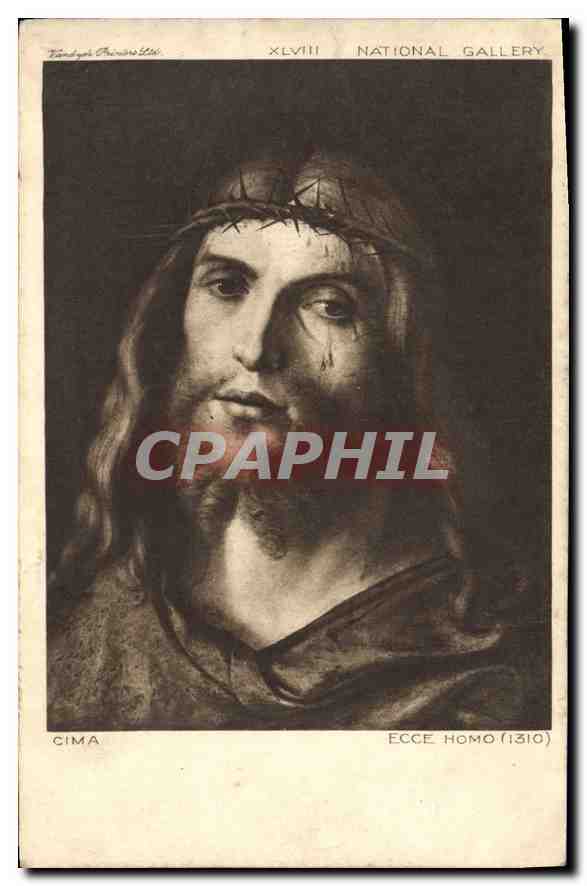 CPA National Gallery Cima Ecce Homo 1310 