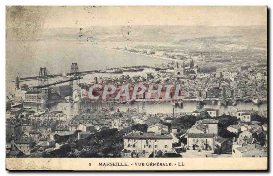 CPA Marseille vue generale 