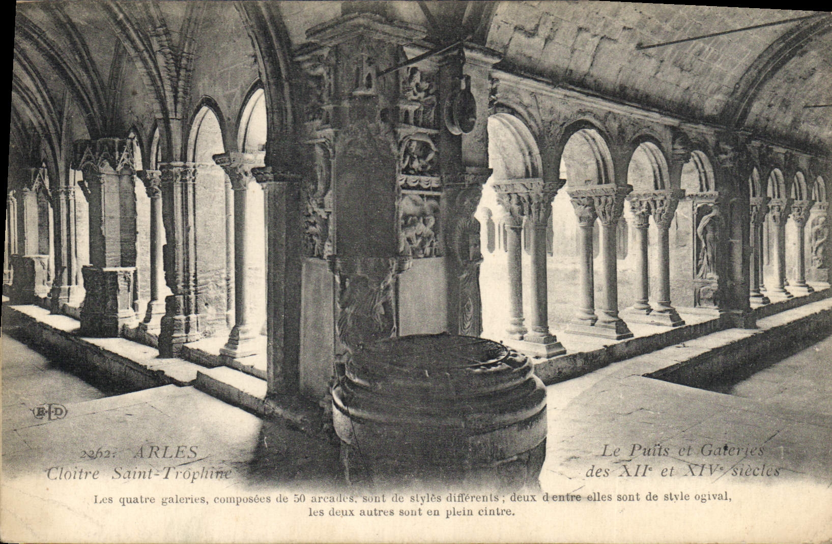 Arles — Cloître Saint-Trôphine — B.D. n°2362
