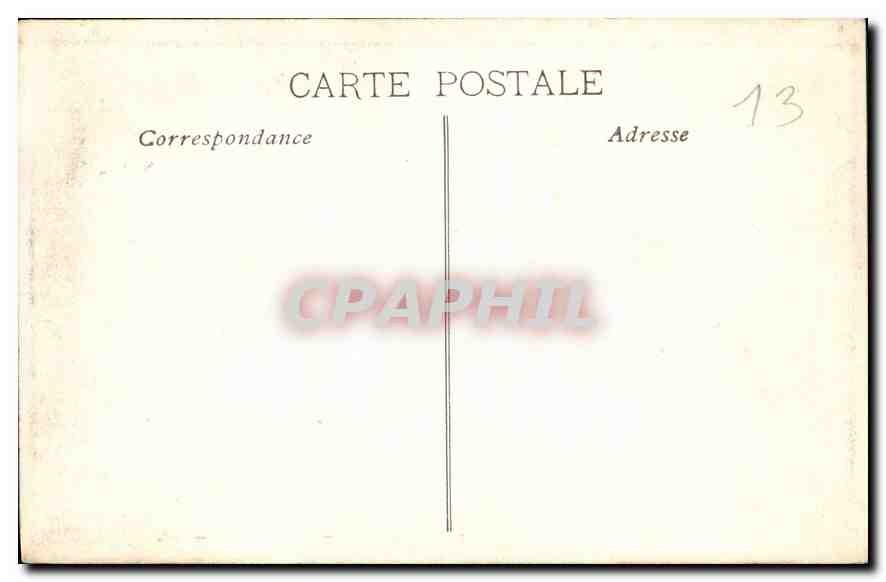 CPA Marseille la Cathedrale  — Rückseite