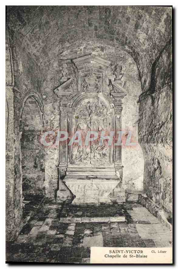 CPA Saint Victor Chapelle de St Blaise 