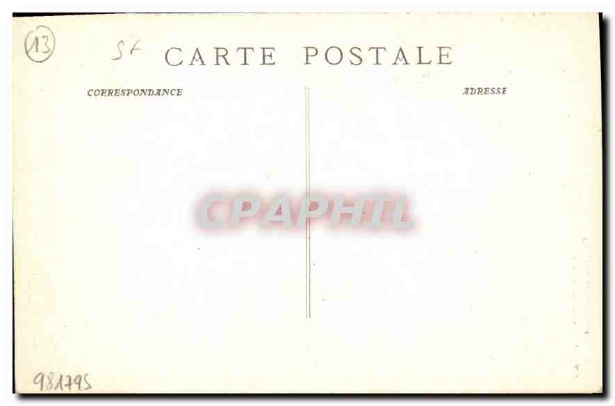CPA Saint Victor Chapelle de St Blaise  — Rückseite
