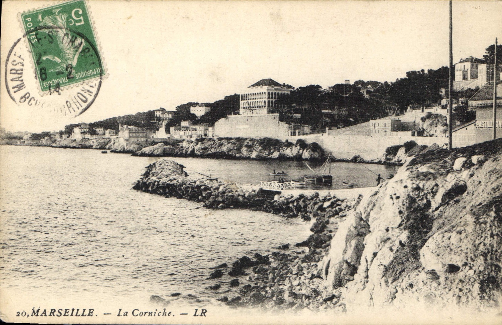 CPA Marseille la Corniche 